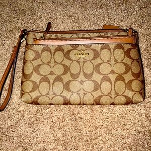 Coach Large Wristlet
